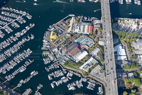 Aerial Photo Granville Island