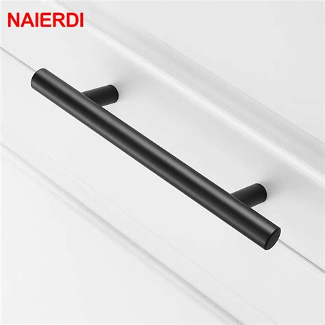 NAIERDI Cabinet Pull Diameter 10mm Stainless Steel Handles 2 24