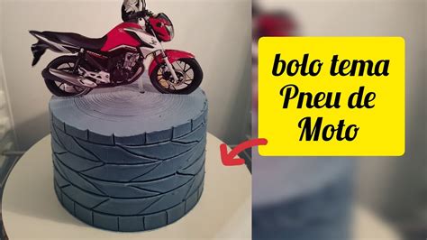 APRENDA A FAZER BOLO PNEU BOLO PNEU DE MOTO Bolos Da Geisa YouTube