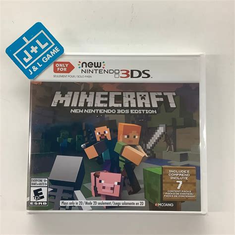 Minecraft: New Nintendo 3DS Edition - Nintendo 3DS – J&L Video Games ...