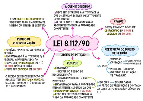 Mapa Mental Lei 8112 BRAINCP