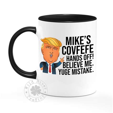 Custom Trump Covfefe Coffee Mug Funny Trump Mug Personalized Trump Ts Political Republican