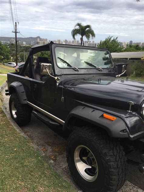 1982 Jeep Scrambler Cj8 Black V8 Auto For Sale Oahu Hi Craigslist