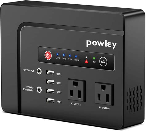 Powkey 200watt Portable Power Bank With Ac Outlet 42000mah