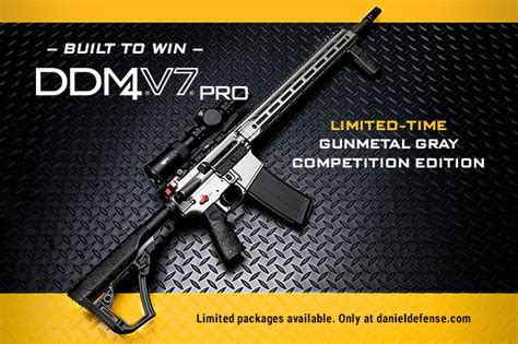 DANIEL DEFENSE INTRODUCES THE LIMITED EDITION DDM4V7 PRO IN GUN METAL ...