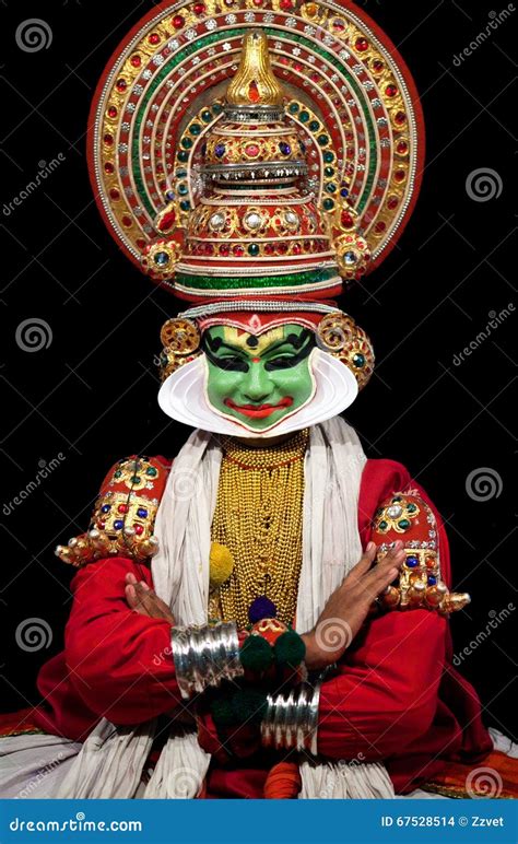 Kathakali Dance In Kerala South India Editorial Stock Image Image Of