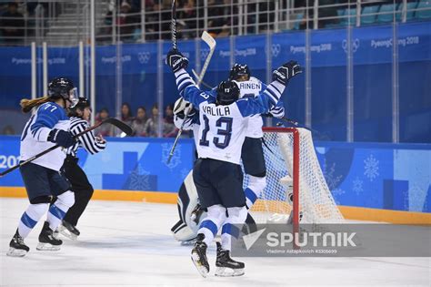 2018 Winter Olympics Ice Hockey Women Bronze Medal Match Sputnik