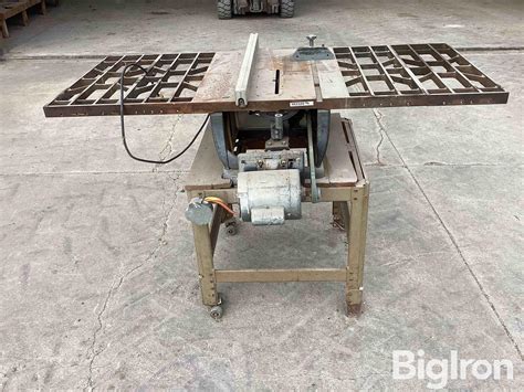 Craftsman 100 Table Saw Bigiron Auctions