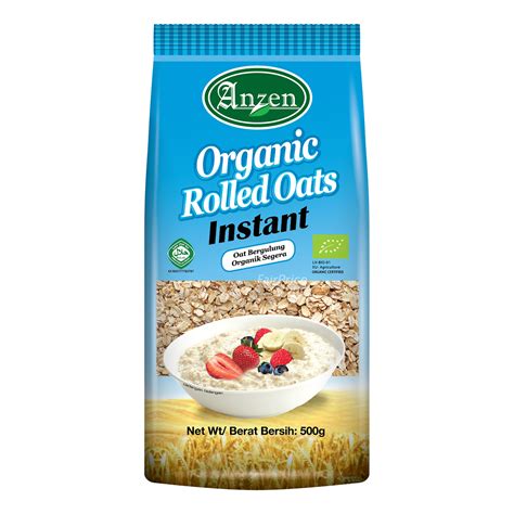 Anzen Organic Rolled Oats Instant NTUC FairPrice