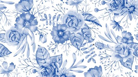 Seamless Flowers Pattern Floral 4k Hd Floral Wallpapers Hd Wallpapers