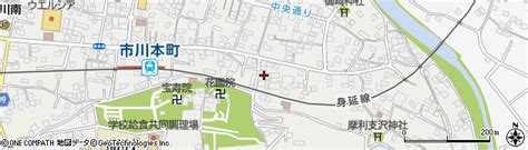 山梨県西八代郡市川三郷町市川大門75 1の地図 住所一覧検索｜地図マピオン