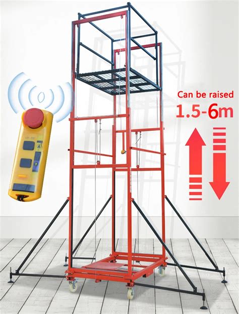 New Type Electric Lifting Scaffolding Load Bearing Kg Mobile