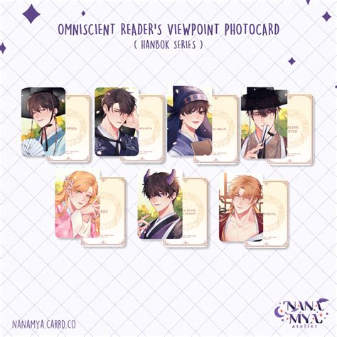 Jual Omniscient Reader S Viewpoint ORV Photocard Hanbok Series