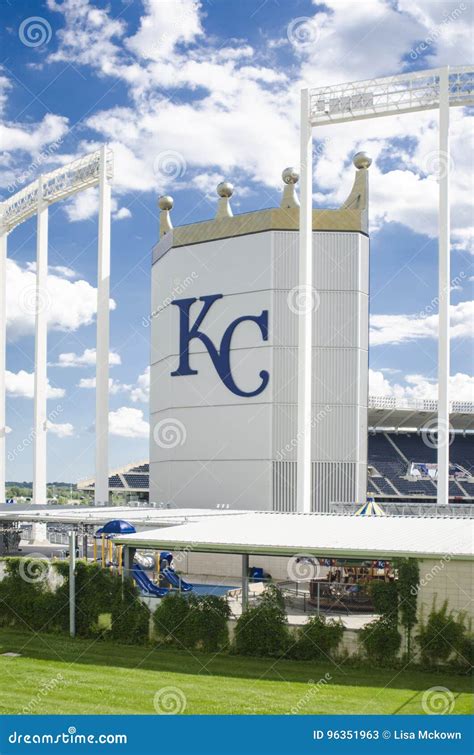 Kauffman Stadium Aka Kansas City Royals Editorial Stock Photo Image