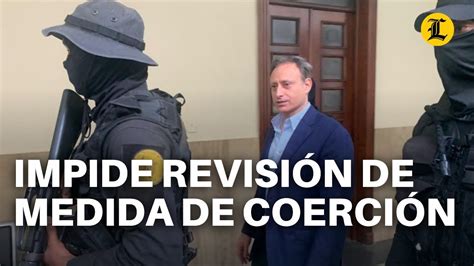 Recusación impide juez conozca solicitud levantamiento arresto