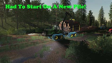 Fs19 Forestry On Holmåkra Stacking Like Crazy Timelapse S02