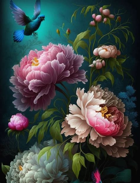 Pin By 🌹candy🌹 On M 美圖~花 Flower Art Flower Painting Beautiful Flowers Pictures