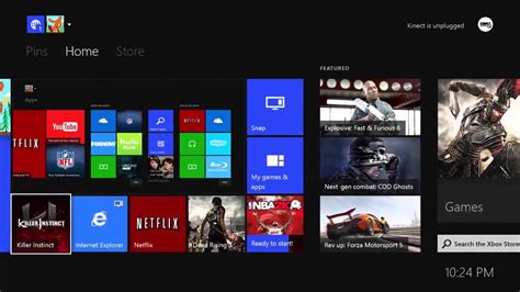 Xbox One Ui Walkthrough Menus Store Snap Friends Achievements And