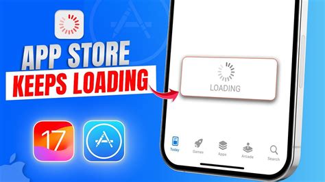 How To Fix App Store Keeps Loading After Ios 17 Update App Store Loading Problems Youtube