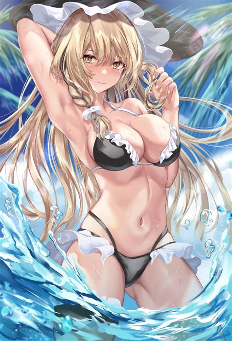 Swimsuit Marisa Nudes Touhou Nsfw Nude Pics Org