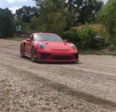 2019 Porsche 911 Gt3 Rs Drifting Offroad Looks Like A Rally Car