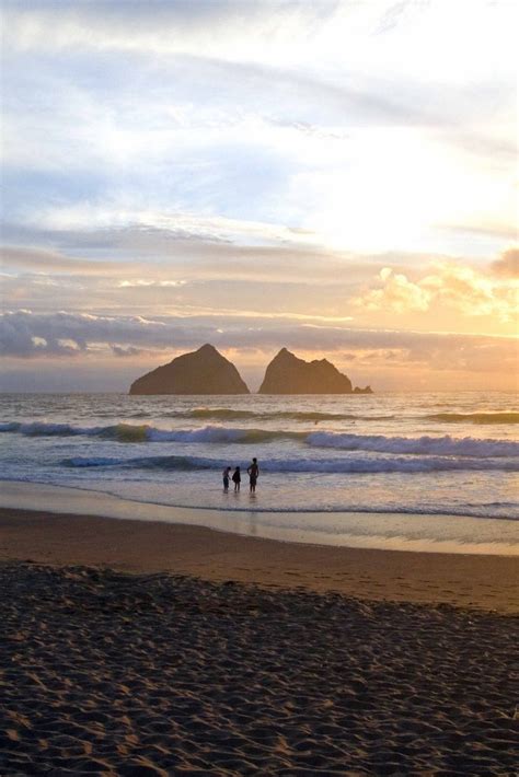 Holywell Bay - Photo "Holywell Bay" :: British Beaches