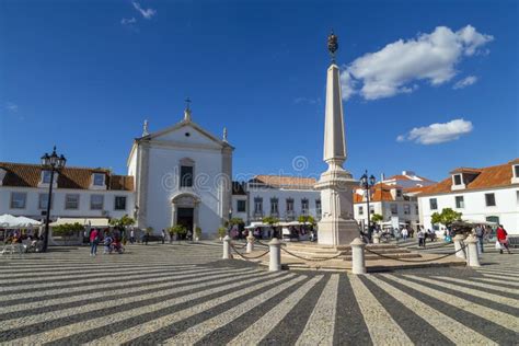 Praca Do Marques De Pombal Editorial Stock Photo Image Of Church