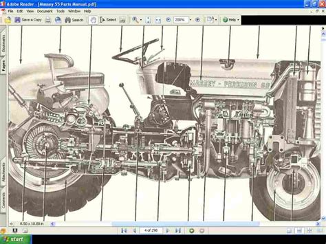 MASSEY FERGUSON MF 50 TRACTOR PART MANUAL MF50 Manuals