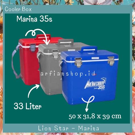 Jual Lion Star Marina Cooler Box S Liter Tempat Penyimpanan