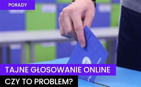 Tajne głosowanie online w firmie Posiedzenia organów spółek