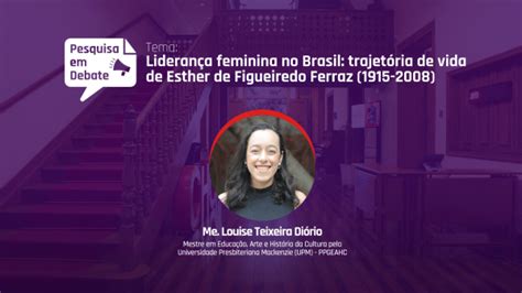 Pesquisa Em Debate Lideran A Feminina No Brasil Trajet Ria De Vida