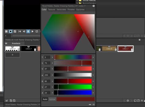 Paleta De Colores En OpenToonz Tutoriales OpenToonz