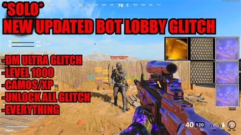 New Solo Lobby Glitch Cold War Dm Ultra Glitch Cold War Glitches