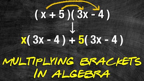 Multiplying Brackets In Algebra Leaving Cert Ol Maths Youtube