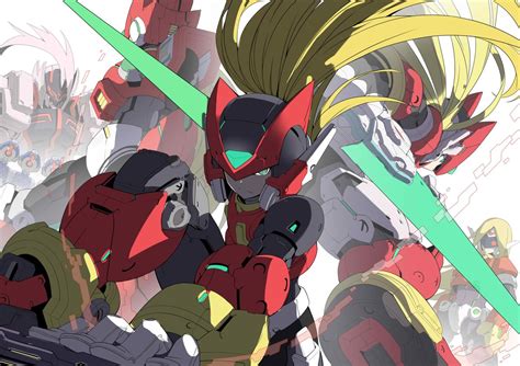 ゼロロックマン 「 途中洛克人 傑洛 Legendary Of Red 配色光影打起來希望能」zelittoゼライトのイラスト