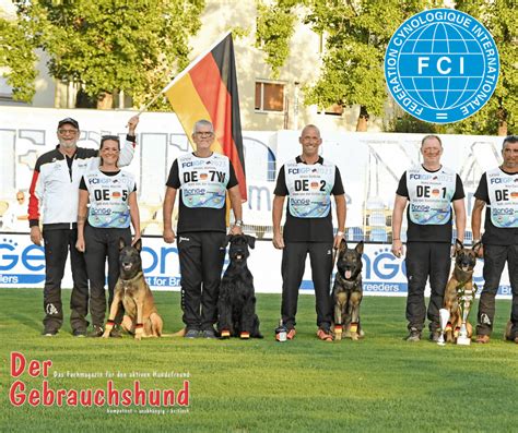 The Igp Fci World Championship Thrilling Canine Excellence In