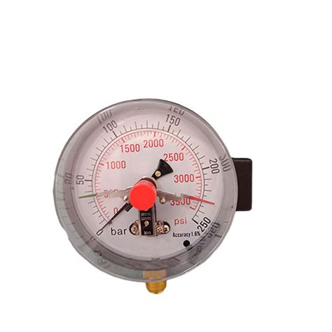 6 15cm 3800psi Stainless Steel Electric Contact Pressure Gauges 3 8 NPT