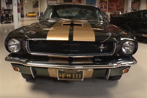 Jay Leno Tries Out The Shelby Mustang Gt H And Its Modern