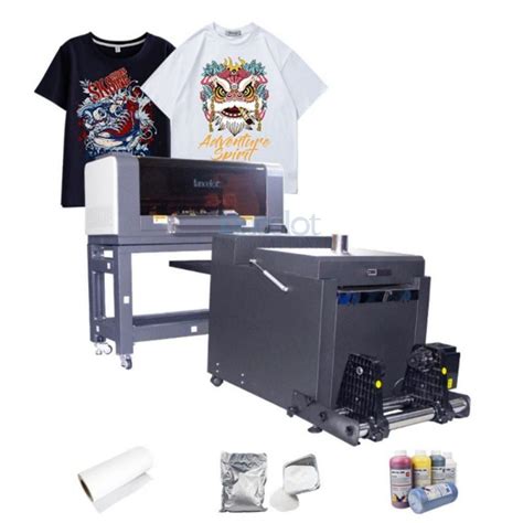 30cm Dtf Printer A4 A3 Dtf Impressora Epson XP600 With Powder Shaking