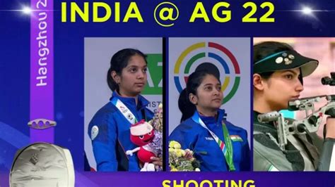 Shooters Ramita Mehuli Ghosh Ashi Chouksey Win Silver In Asian Games