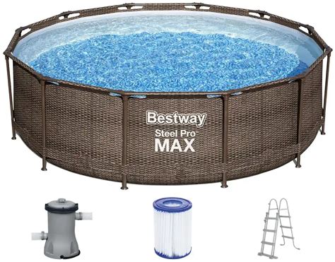 Bestway Steel Pro Max Bazén 366 X 100 Cm Kartušová Filtrace 56709 Biano