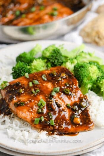 Teriyaki Salmon Minute Meal Spend With Pennies