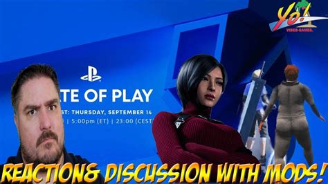 Sony State Of Play Reactions Discussion With Mods YoVideogames