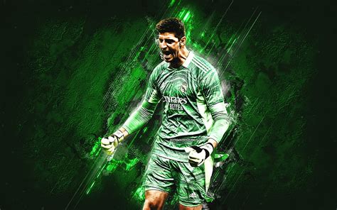 Thibaut Courtois Soccer Gk Real Madrid Belgian Football Hd