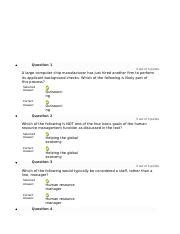 Bus Quiz Docx Question Out Of Points A Large Computer