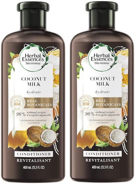 Herbal Essences Coconut Milk Hydrating Vegan Shampoo And Conditioner For Dry Hair 400ml Erangelk