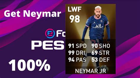 Get Neymar Jr 98 Rated Featured Card POTW Box 100 Working Trick