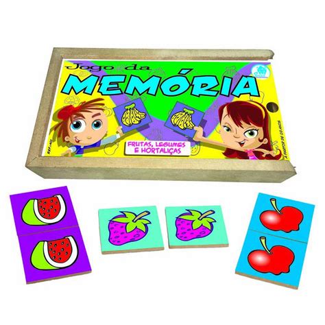 Jogo Da Mem Ria Infantil Frutas Legumes E Hortali As Submarino