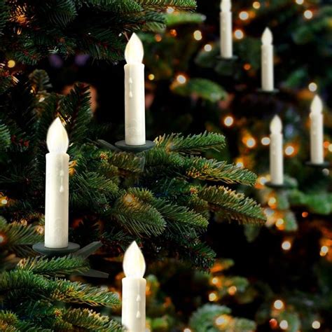 Clip On Christmas Tree Candle Lights Set Of 24 Christmas Tree Candles Candle Christmas Tree