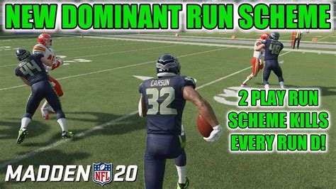 New Dominant Madden 20 Run Scheme Kills Every Meta Defense This